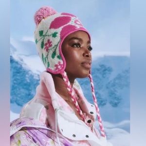 Loveshackfancy X Bogner Apres Ski Beanie Hat NWT MSRP $250